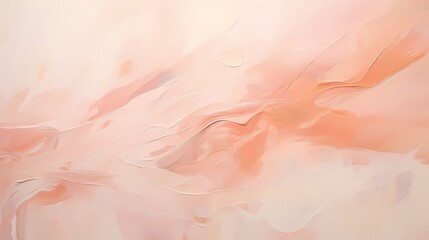 Subtle single-color abstract composition in pale peach, creating a soft and gentle visual experience
