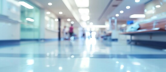 Obraz premium Blurred room background