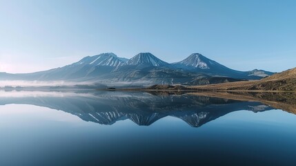 beautiful views of the lake and mountains