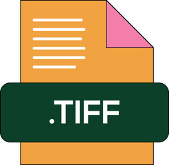 TIFF  File Extension Icon Tulip Tree fill