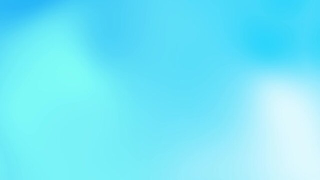 Abstract background, blue gradient wave animation for live wallpaper or screensaver