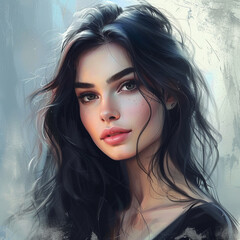 Fototapeta premium portrait of a woman