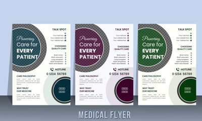 Medical Flyer design template