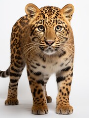 portrait of a leopard