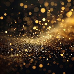 golden christmas background