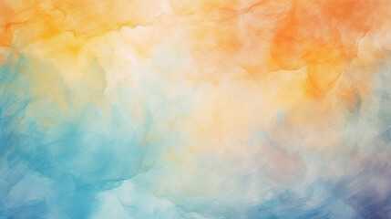 Fototapeta premium Abstract background and texture drawing with a watercolor.