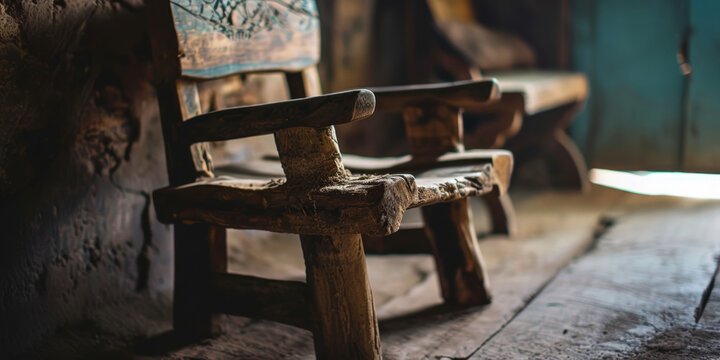 Abandoned Wabi-Sabi Chair