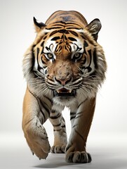 Fototapeta premium white tiger cub