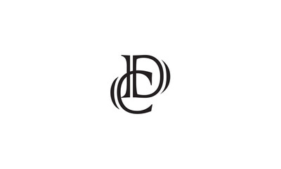 CD, DC, D, C Abstract Letters Logo Monogram
