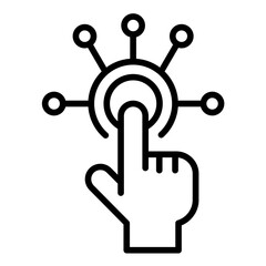 Digitalization Icon