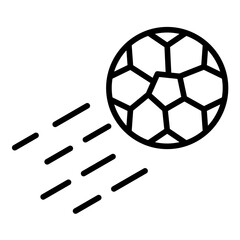 Fototapeta premium Soccer ball Icon