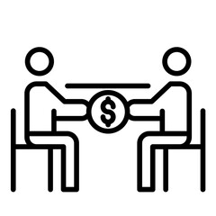 Under the Table Deal Icon