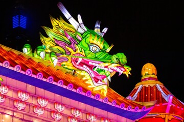 Taiwan, Taipei, lively, lantern festival, Xianglong Xianrui, lantern