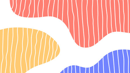 abstract wavy background. colorful fluid background. Memphis wavy background. soft liquid wave. cute wavy background for child theme design.