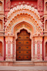 Obraz premium Ornamental door in India