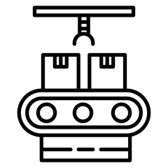 Conveyor Belt Icon