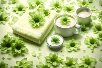 Obraz na płótnie Canvas soap with herbs
