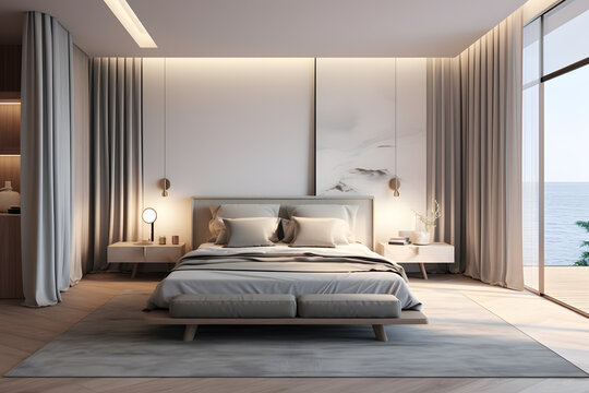 minimalist master bedroom