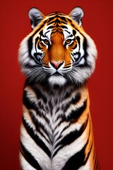 tiger illustration. generative ai