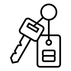 Car Key Icon