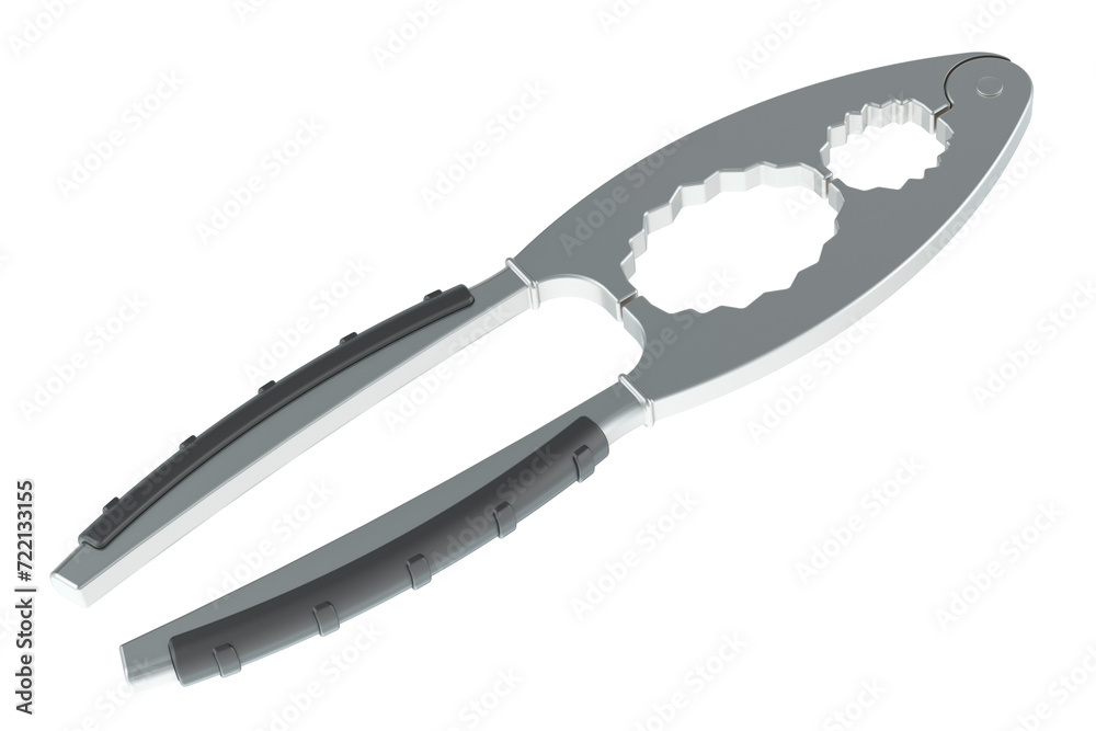 Poster nutcracker with non-slip handle, 3d rendering isolated on transparent background
