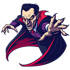 vampire dracula illustrations character, Halloween