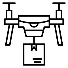 Drone Delivery Icon