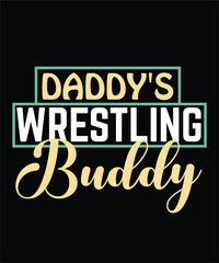 Daddy's wrestling buddy