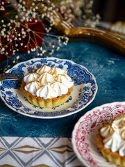 Lemon meringue pie, vintage style
