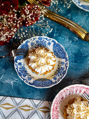 Lemon meringue pie, vintage style