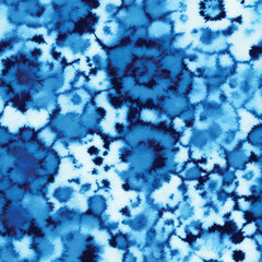 Seamless background with tai dye