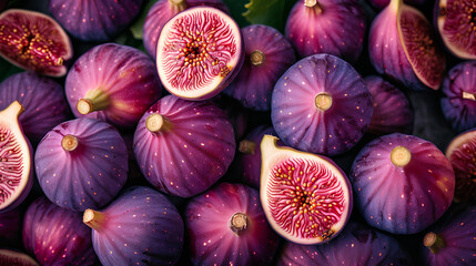 Sweet ripe fig purple exotic food fruit fresh raw juicy healthy ingredient
