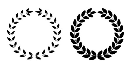 Wreath artwork vector illustration