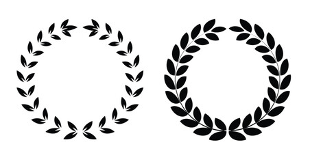 Wreath artwork vector illustration