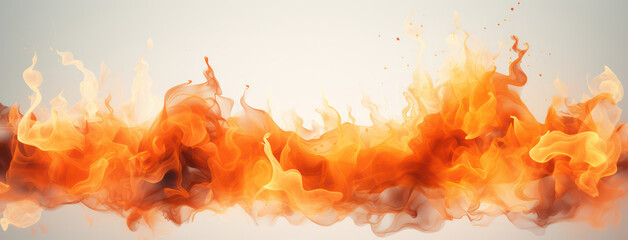 Dynamic Water Wave in Abstract Smoke: A Smooth and Motion-filled Art Design