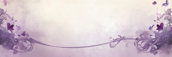 Lilac illustration style background very large blank area