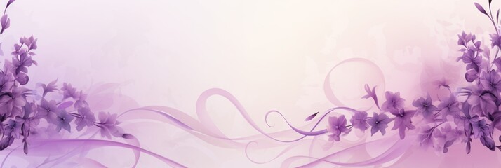Lilac illustration style background very large blank area