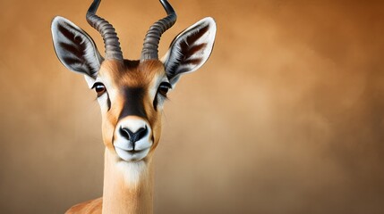A Antelope portrait, wildlife photography
 - obrazy, fototapety, plakaty