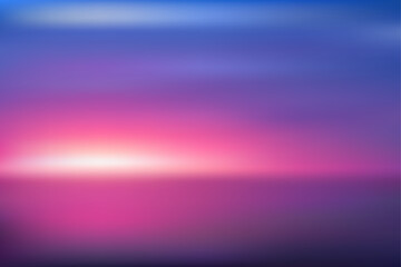Abstract blur background. Pink and blue mesh gradient. Beautiful sunset. Color power. Pattern for you presentation. Vector design wallpaper