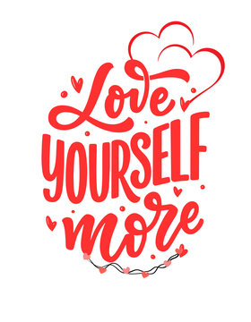love yourself, happy valentine's day, love, valentines day typography t-shirt design