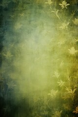 olive abstract floral background with natural grunge textures