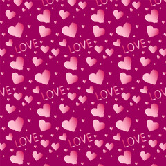 Festive background for Valentine's Day for packaging and napkins.