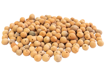 Pile of Leca clay balls for plants 