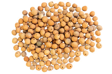 Pile of Leca clay balls for plants 