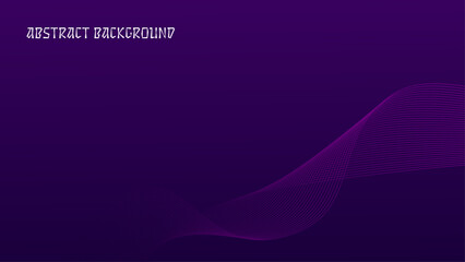 Abstract tech line background