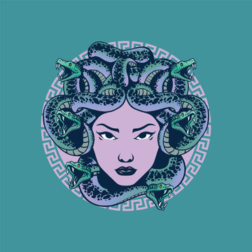 beautyful medusa head