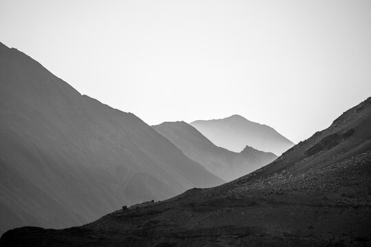 mountain landscape in the morning