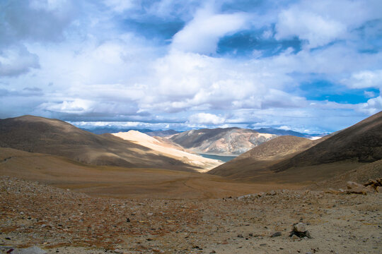 landscape in the himalayas