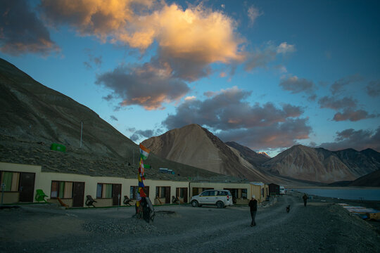 landscape in the morning
