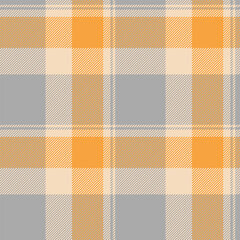 Background texture vector of check seamless tartan with a textile plaid fabric pattern.